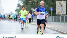 Maraton Warszawski 2017rok (rekord w maratonie 3:29:24) 