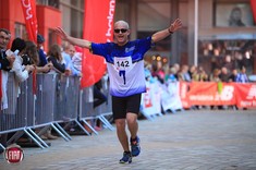 Finisz mojego pierwszego maraonu (Rzeszów 2014)