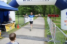 Finisz Maratonu po górkach z Gorlic do Wysowej (2017)