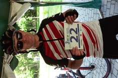 Do Wysowej przyjechałem z Rzeszowa rowerem dzień przed zawodami i rowerem wróciłem